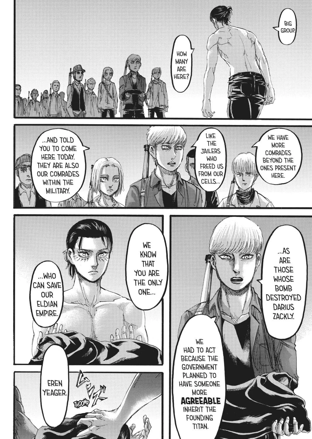 Attack on Titan Chapter 110 page 83 - 