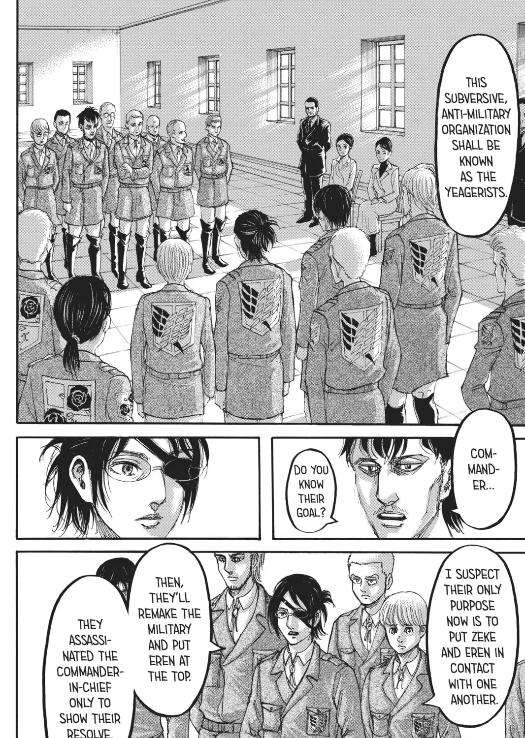 Attack on Titan Chapter 111 page 3 - 