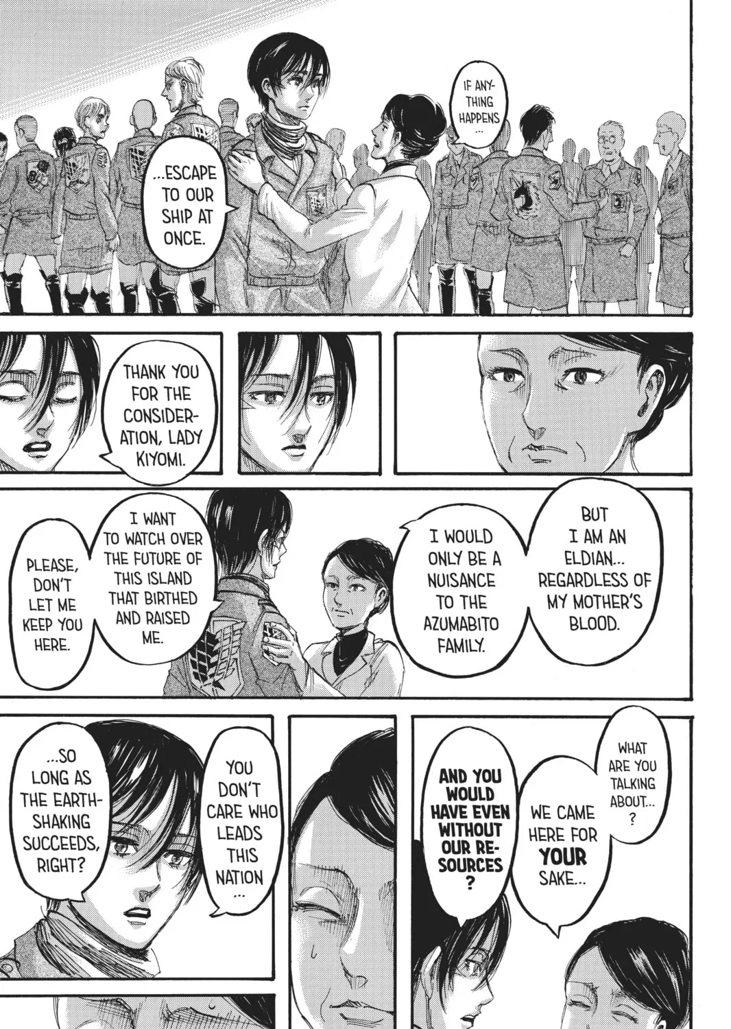 Attack on Titan Chapter 111 page 21 - 