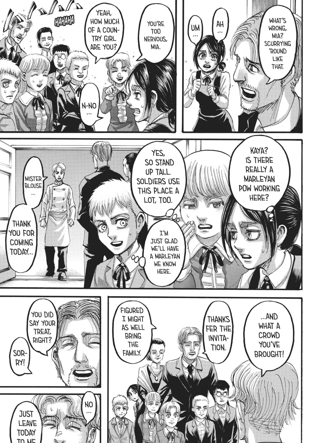 Attack on Titan Chapter 111 page 33 - 