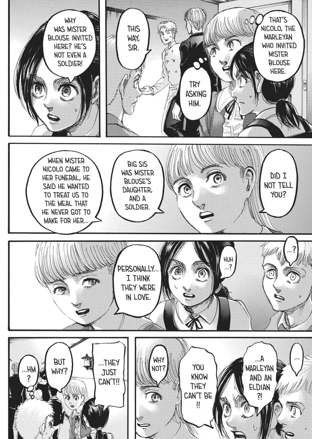 Attack on Titan Chapter 111 page 35 - 