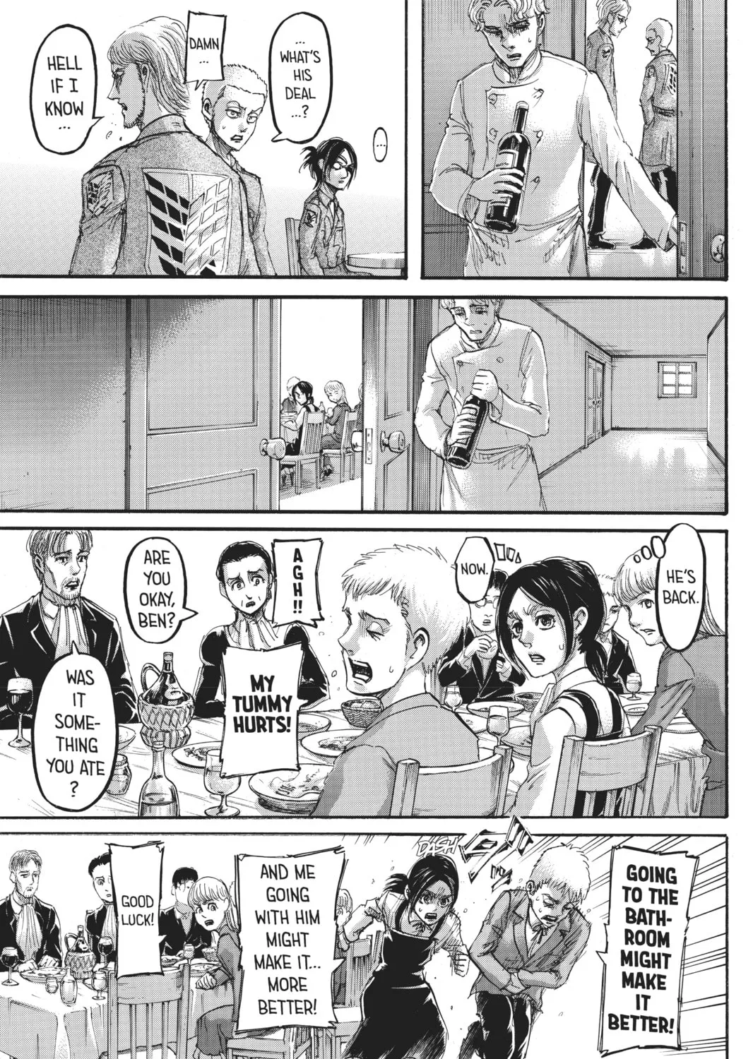 Attack on Titan Chapter 111 page 45 - 