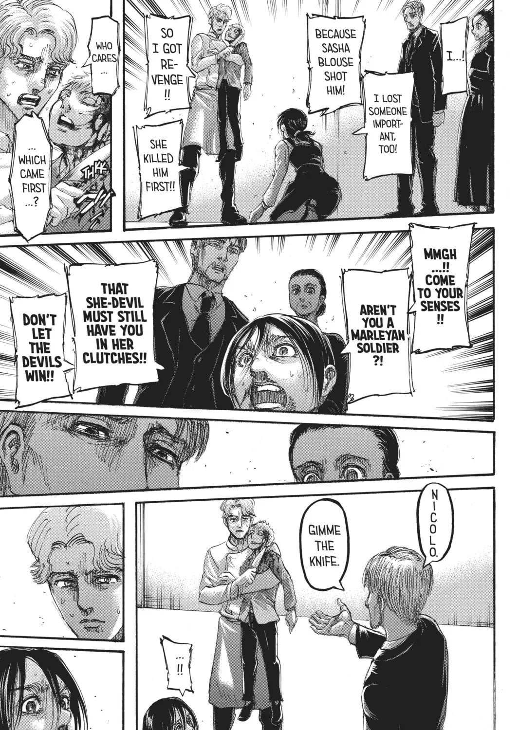 Attack on Titan Chapter 111 page 73 - 