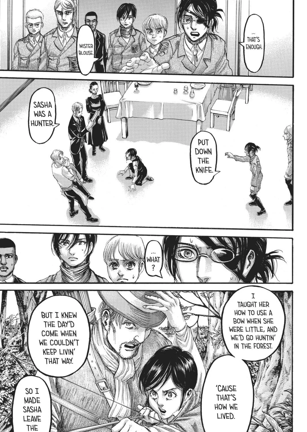 Attack on Titan Chapter 111 page 77 - 