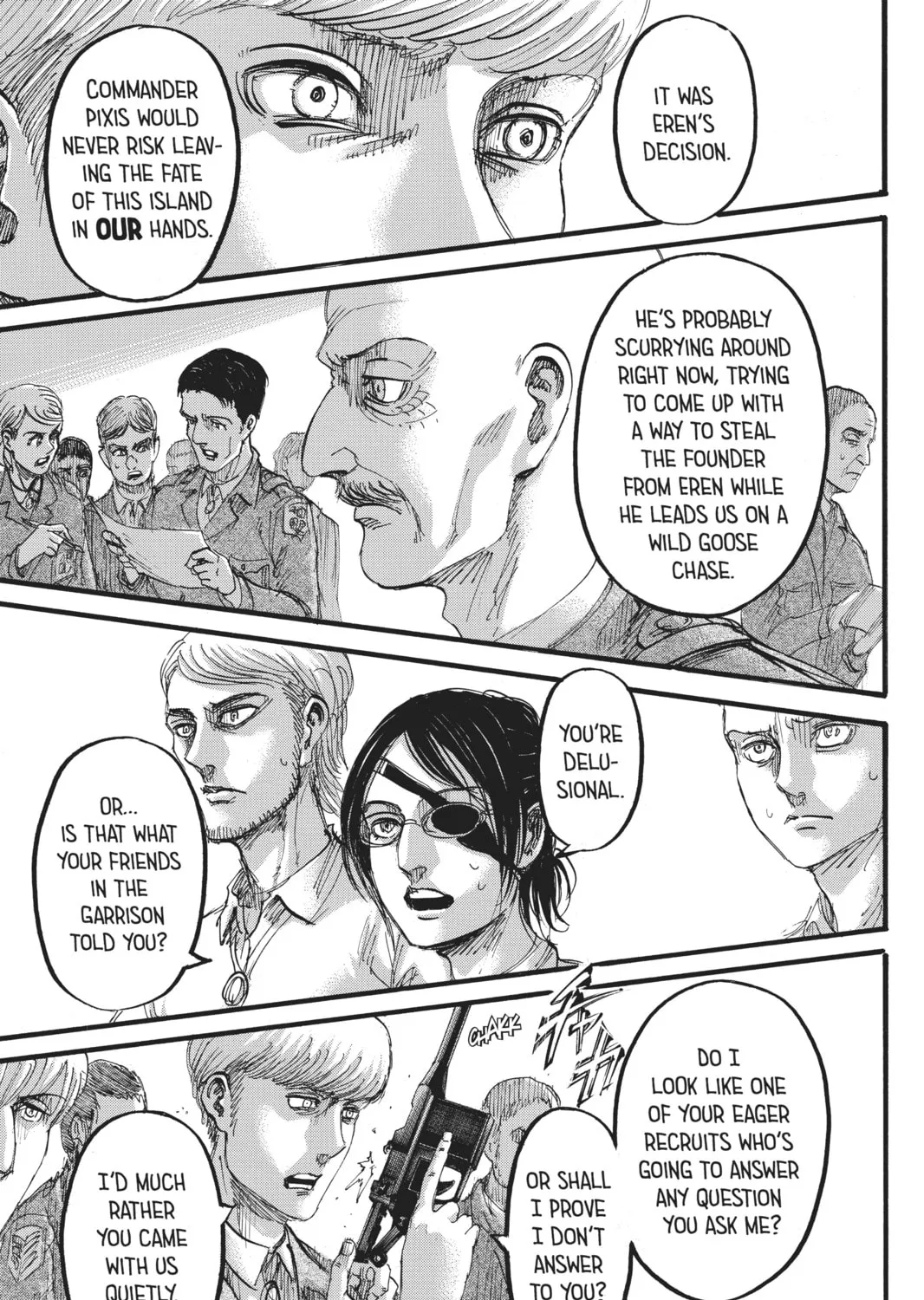 Attack on Titan Chapter 112 page 21 - 