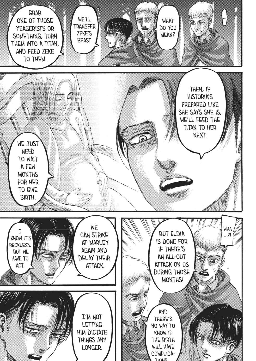 Attack on Titan Chapter 112 page 73 - 