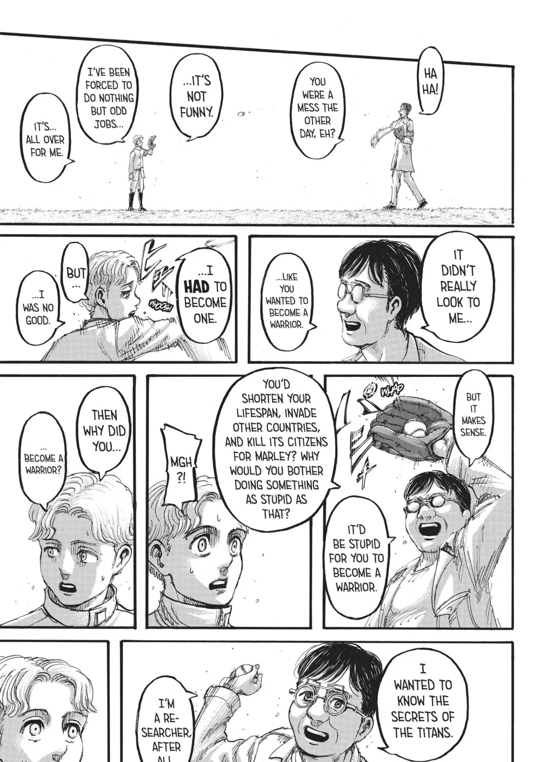 Attack on Titan Chapter 114 page 37 - 