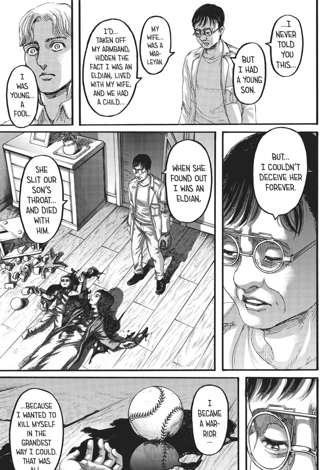 Attack on Titan Chapter 114 page 73 - 