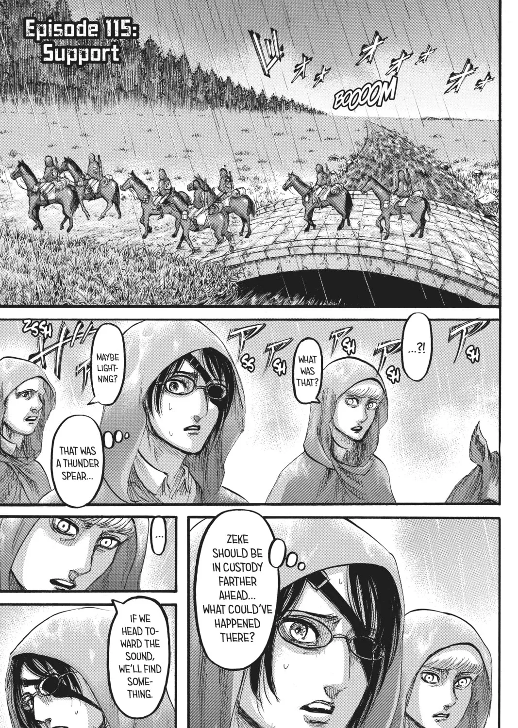 Attack on Titan Chapter 115 page 1 - 