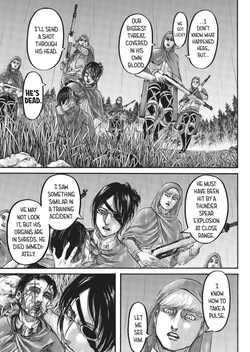 Attack on Titan Chapter 115 page 65 - 