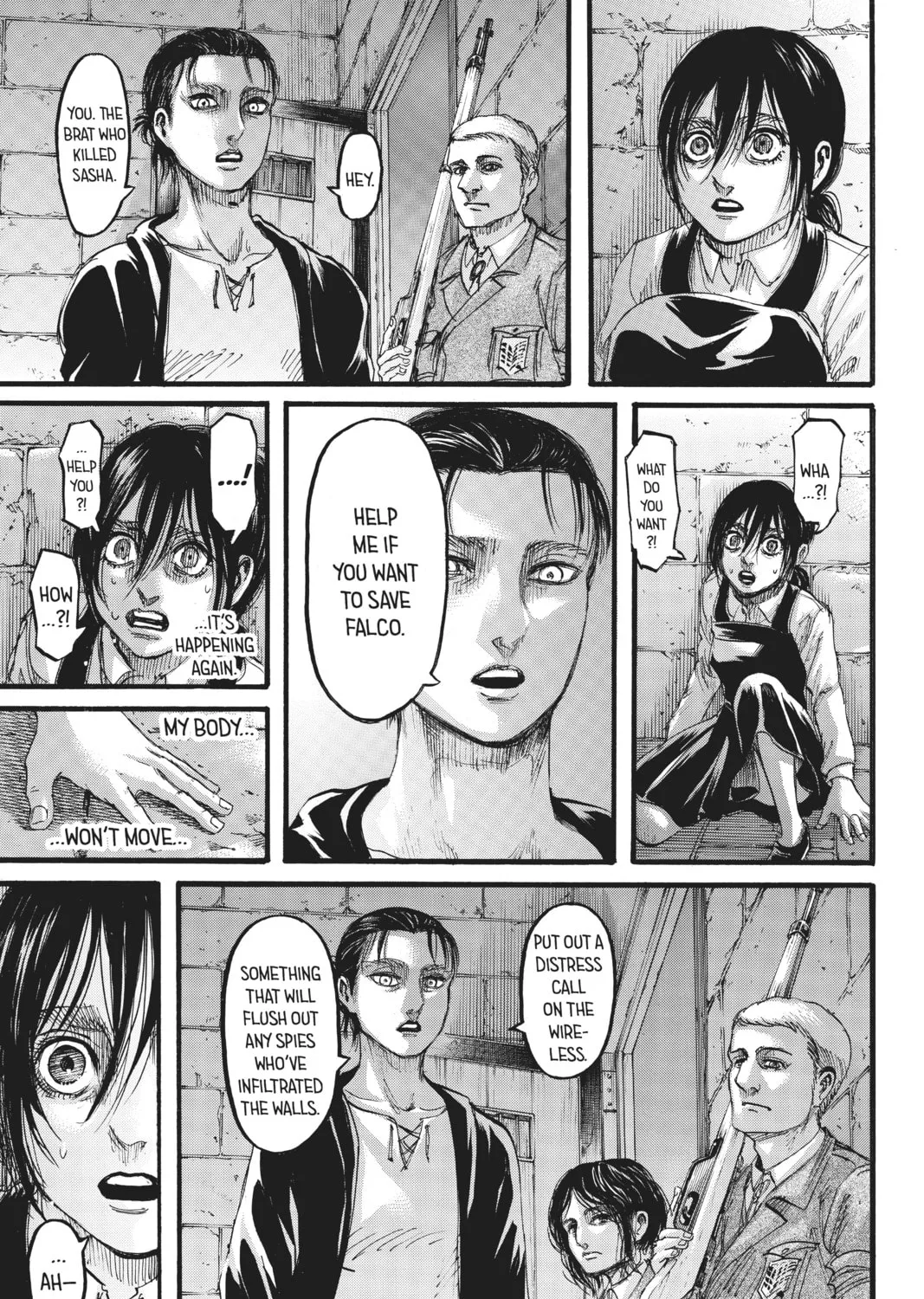 Attack on Titan Chapter 115 page 85 - 