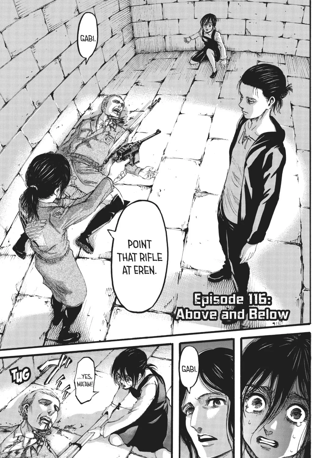 Attack on Titan Chapter 116 page 1 - 