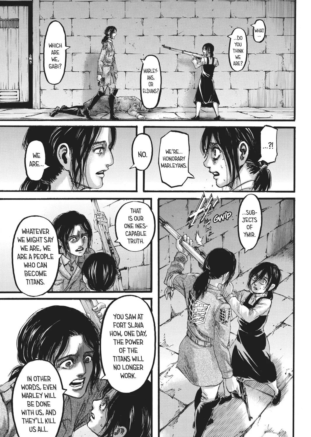 Attack on Titan Chapter 116 page 33 - 