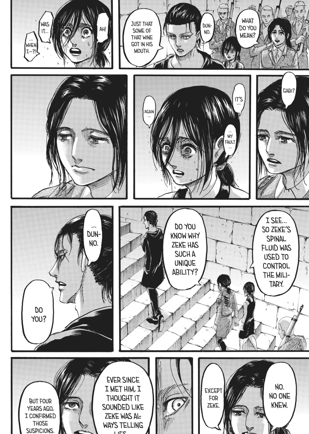 Attack on Titan Chapter 116 page 55 - 