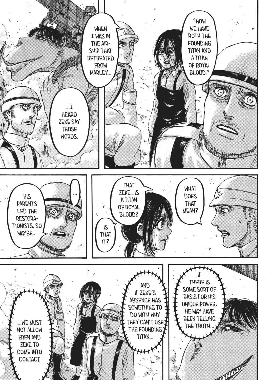 Attack on Titan Chapter 117 page 33 - 