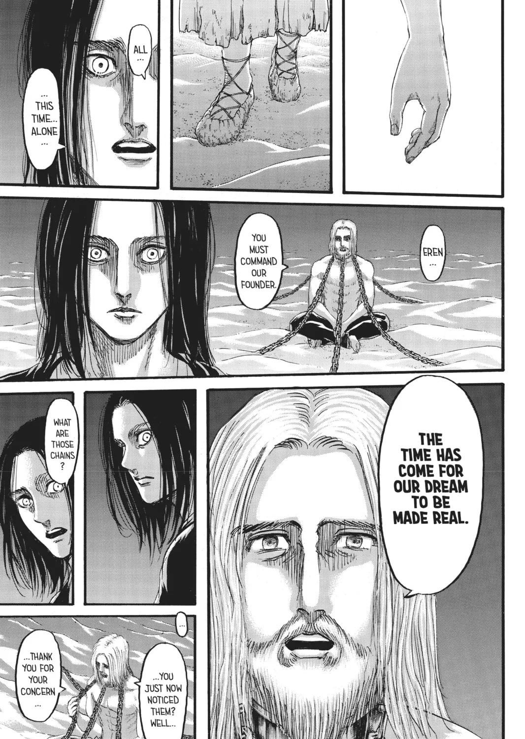Attack on Titan Chapter 120 page 33 - 