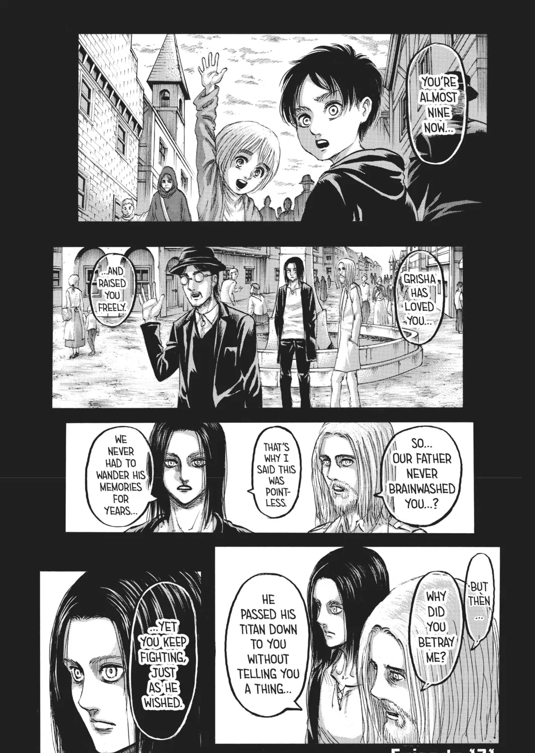 Attack on Titan Chapter 121 page 1 - 