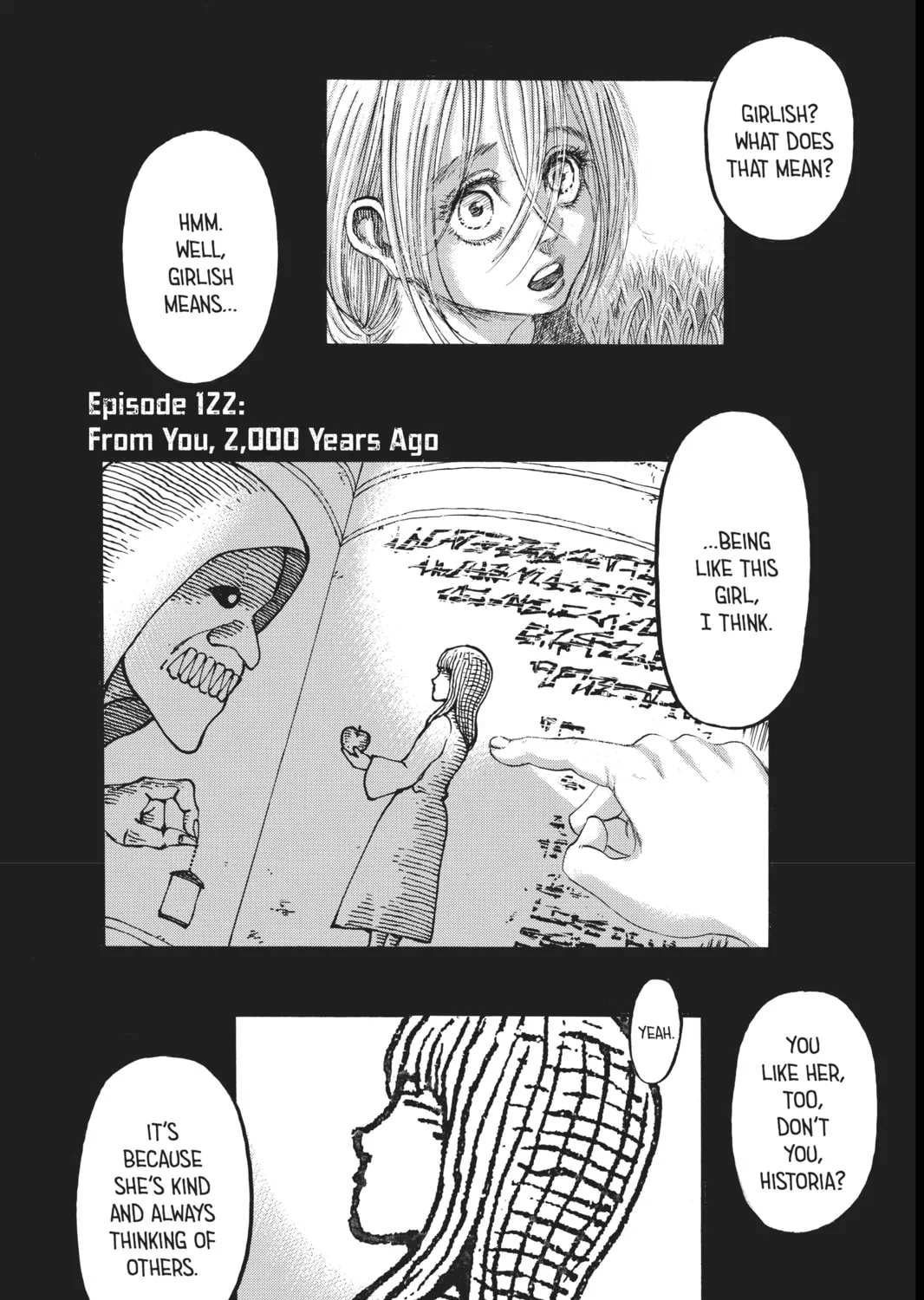 Attack on Titan Chapter 122 page 1 - 