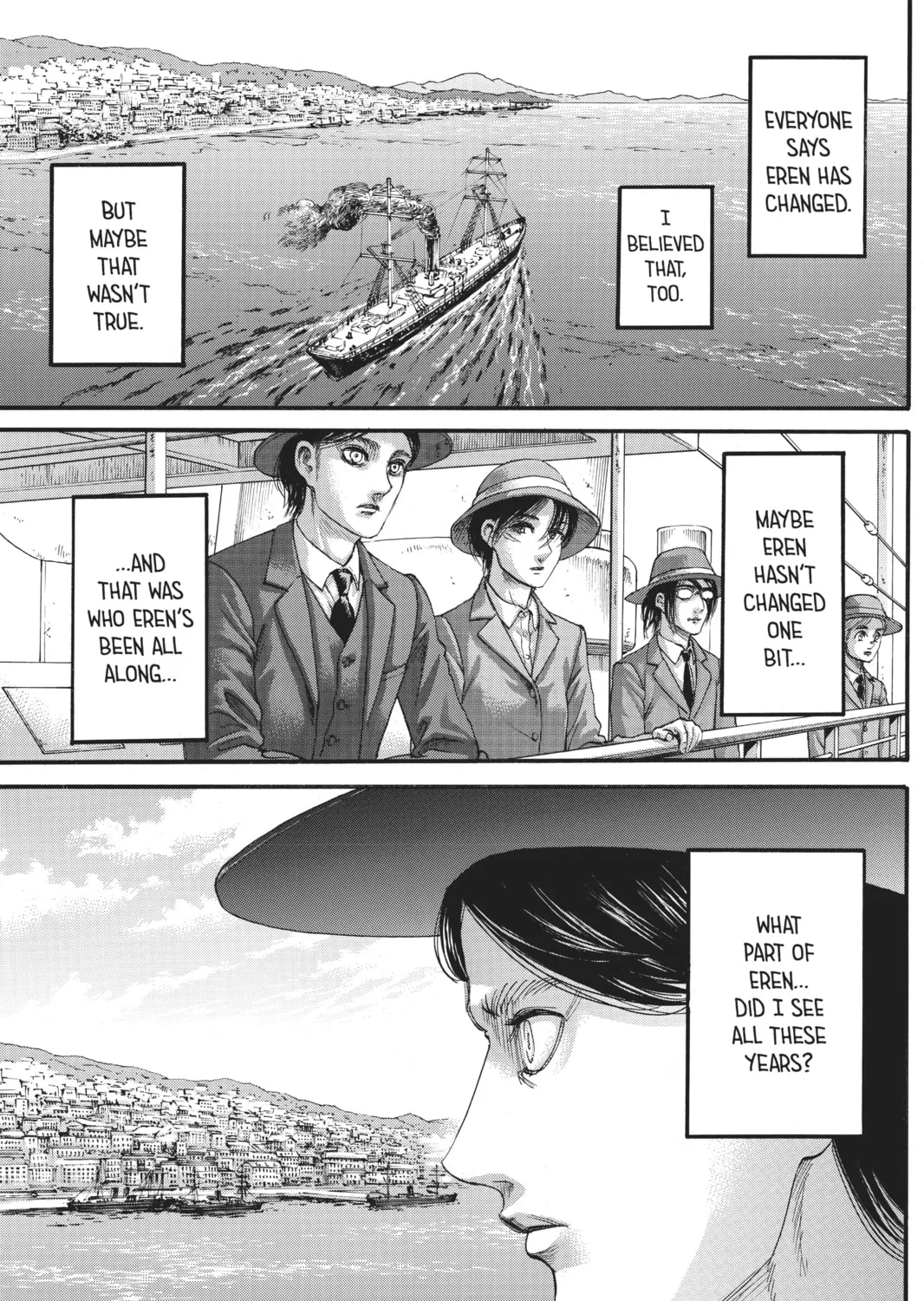 Attack on Titan Chapter 123 page 1 - 