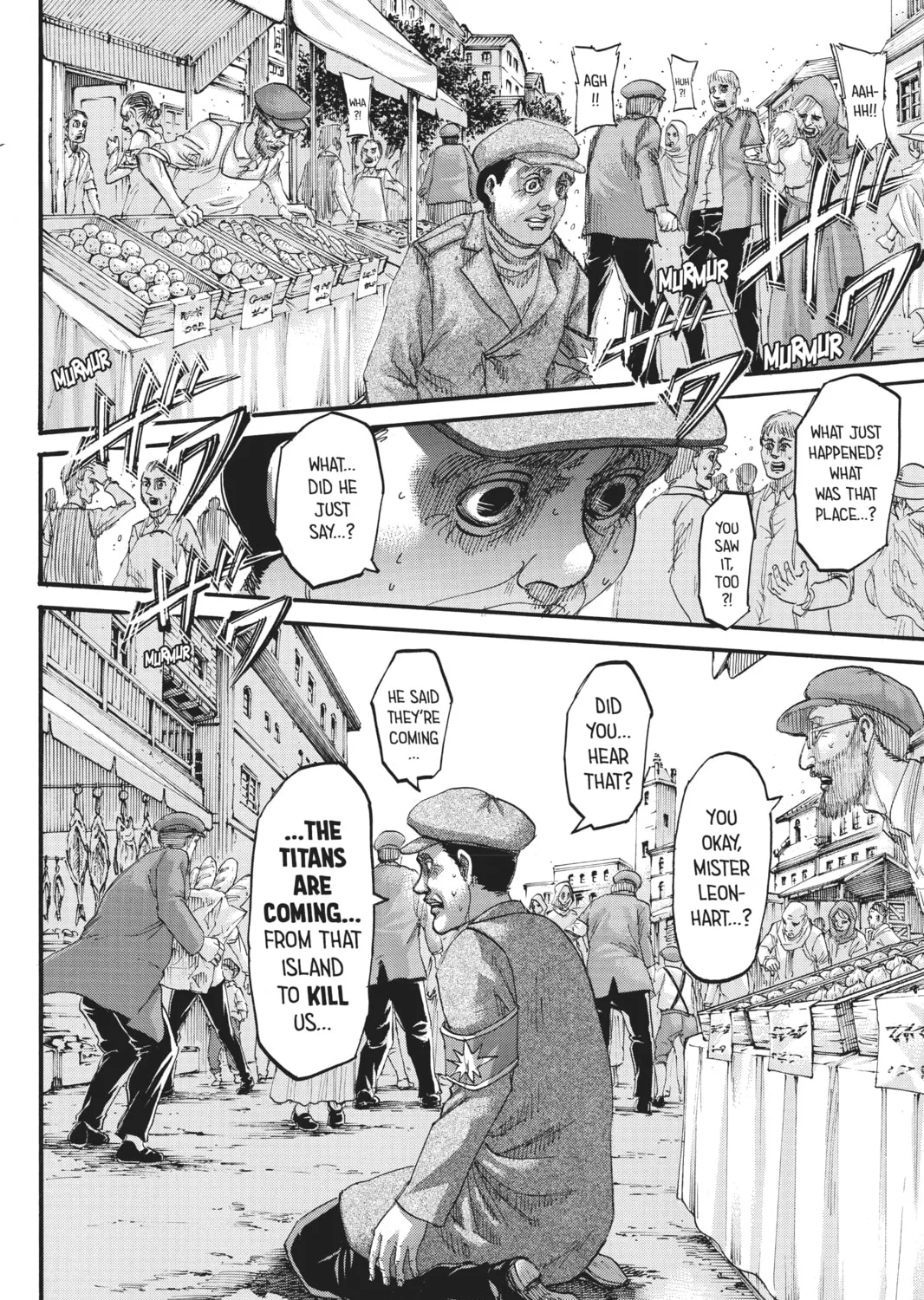 Attack on Titan Chapter 124 page 3 - 