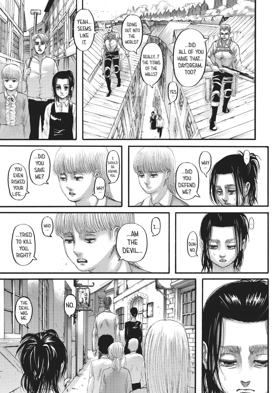 Attack on Titan Chapter 124 page 53 - 