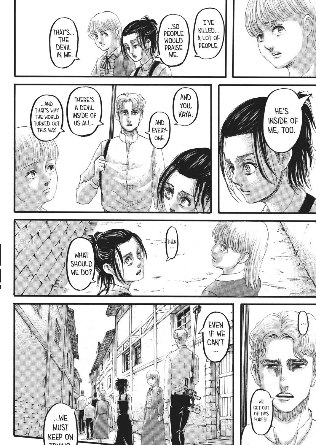 Attack on Titan Chapter 124 page 55 - 