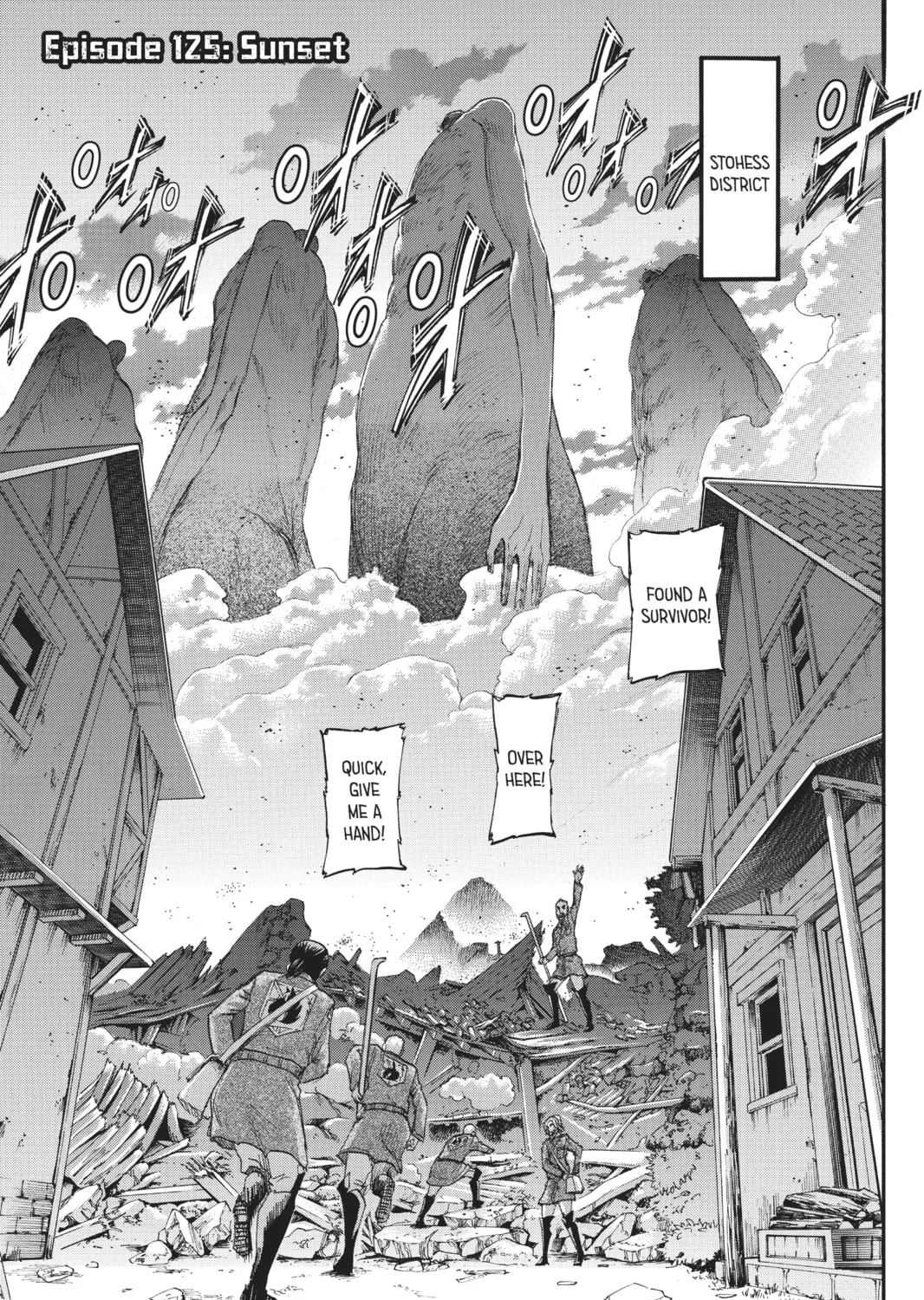 Attack on Titan Chapter 125 page 1 - 