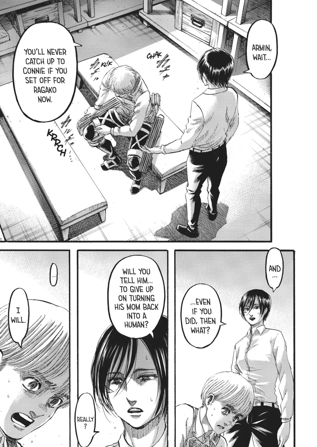 Attack on Titan Chapter 125 page 45 - 
