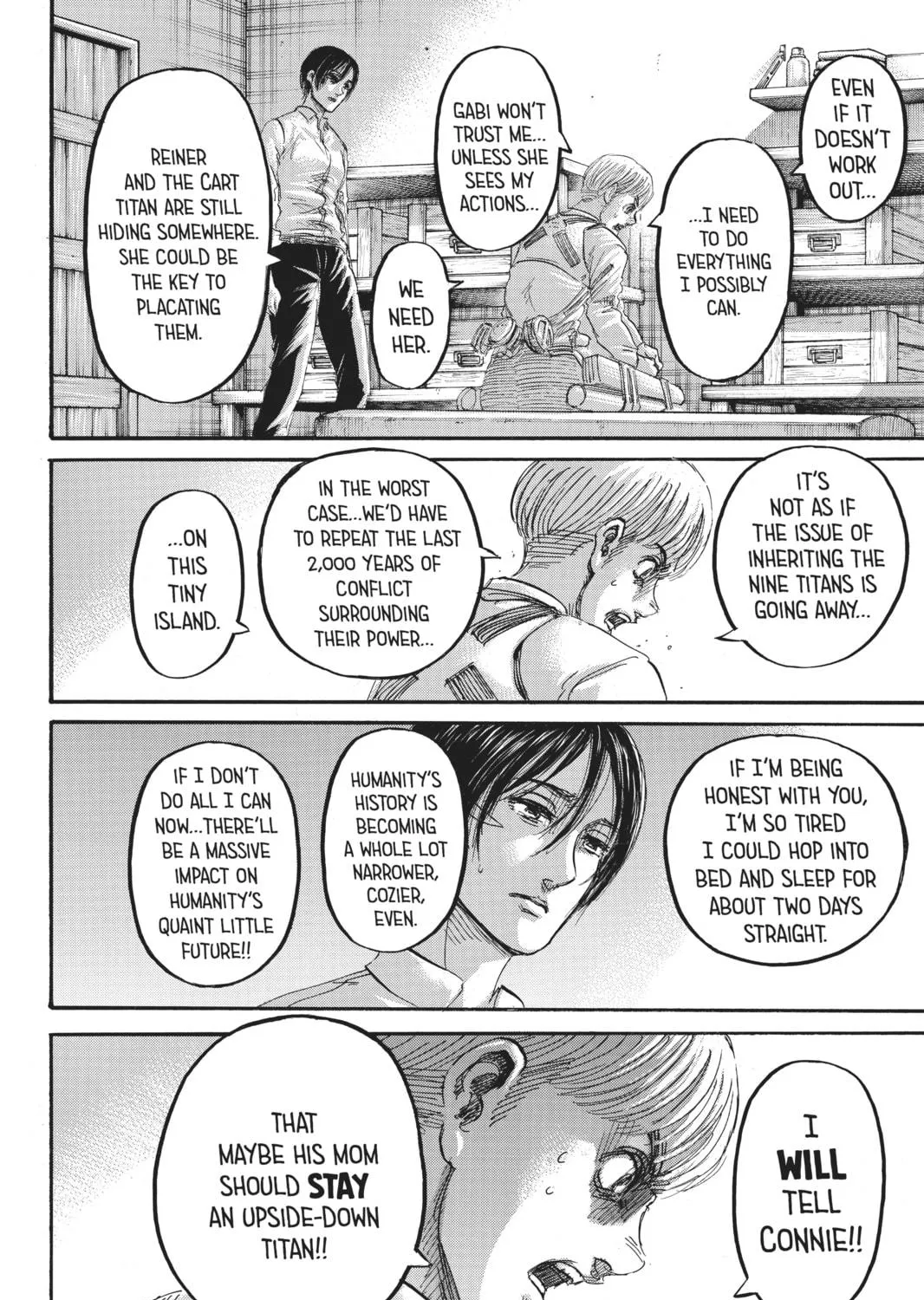 Attack on Titan Chapter 125 page 47 - 