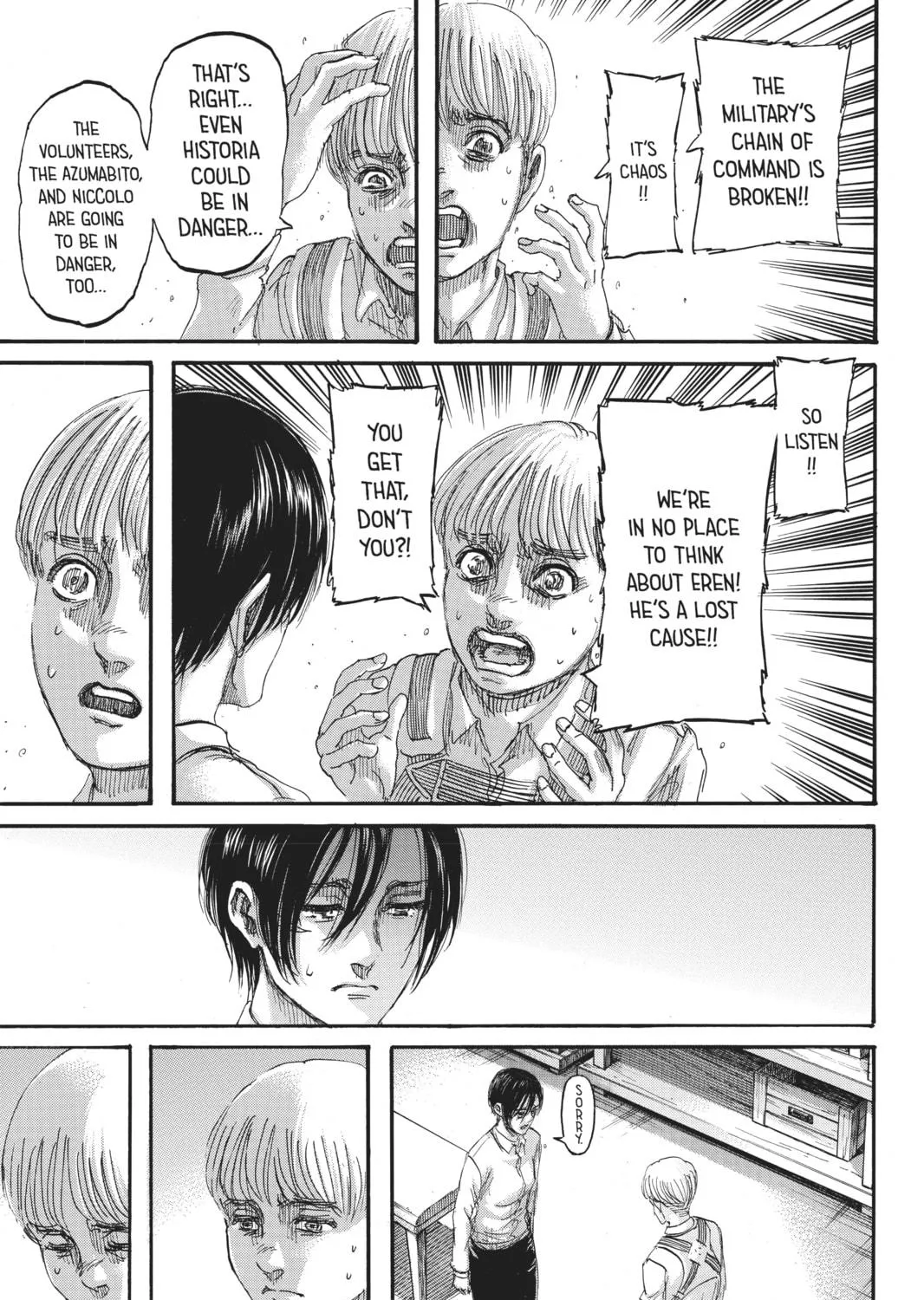 Attack on Titan Chapter 125 page 53 - 