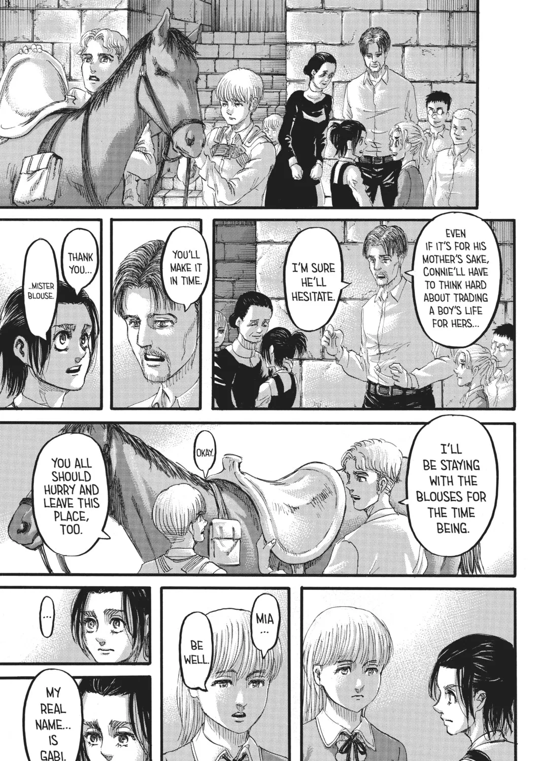 Attack on Titan Chapter 125 page 57 - 