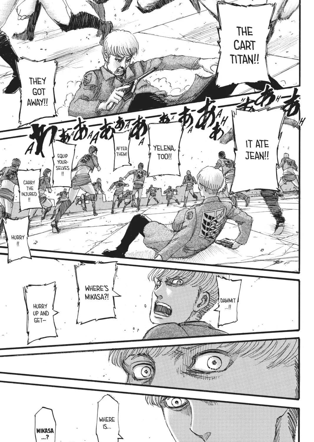 Attack on Titan Chapter 126 page 77 - 