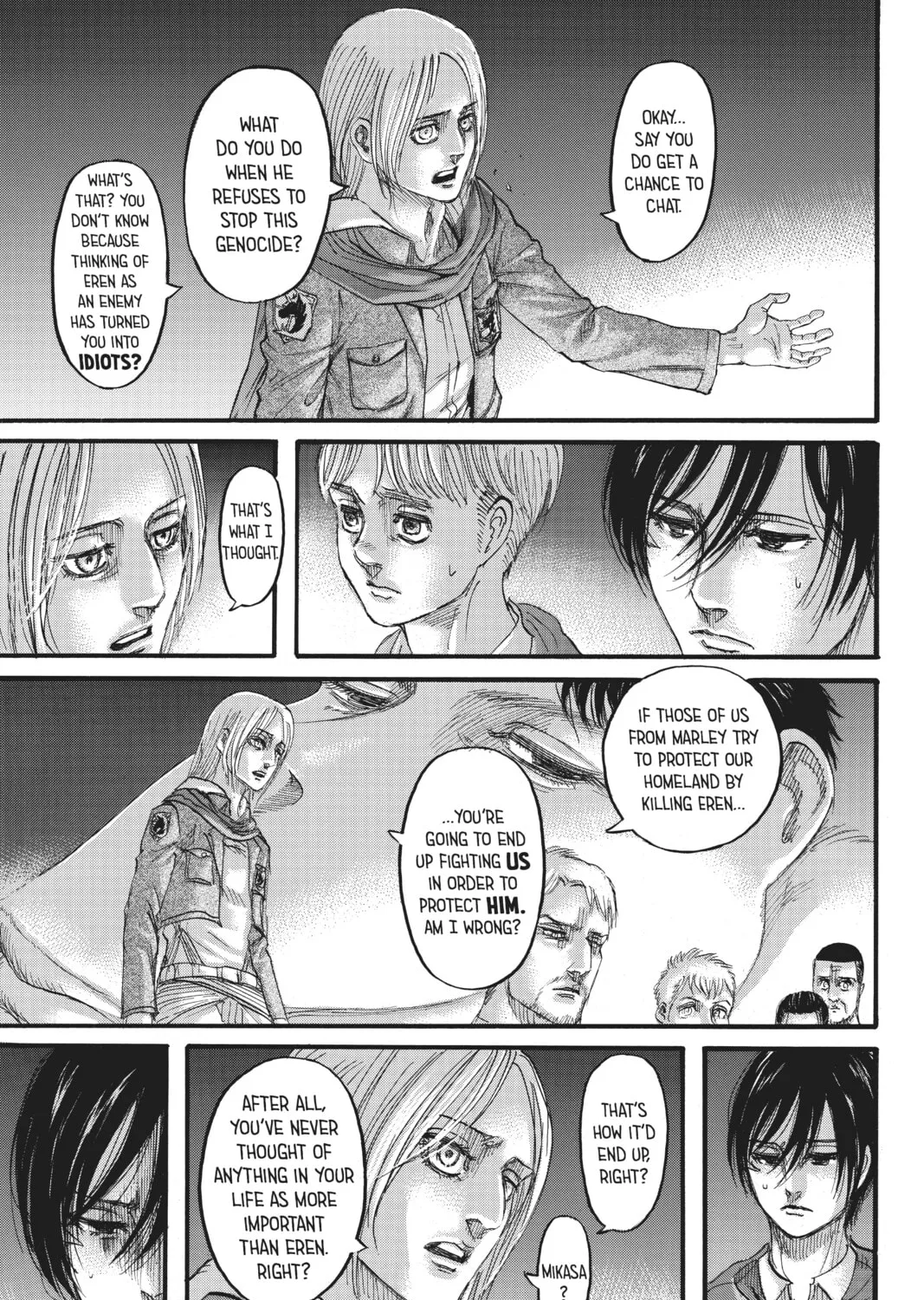 Attack on Titan Chapter 127 page 31 - 