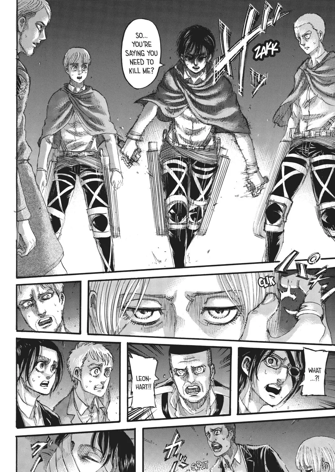 Attack on Titan Chapter 127 page 33 - 