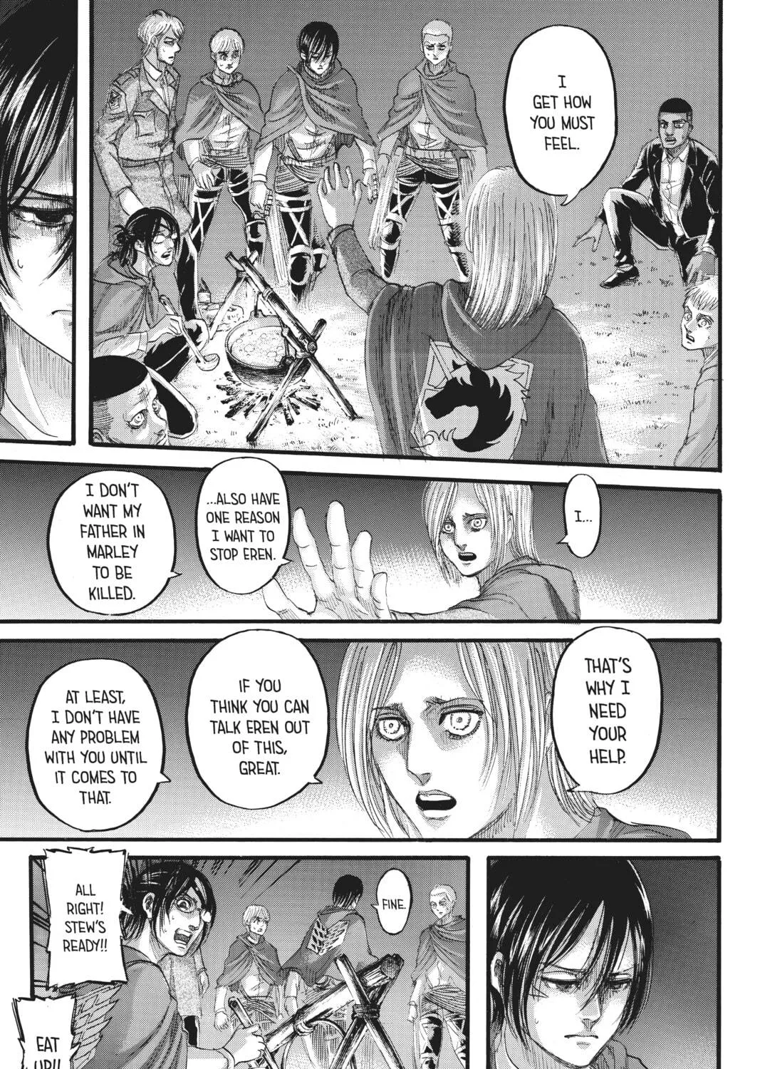 Attack on Titan Chapter 127 page 35 - 