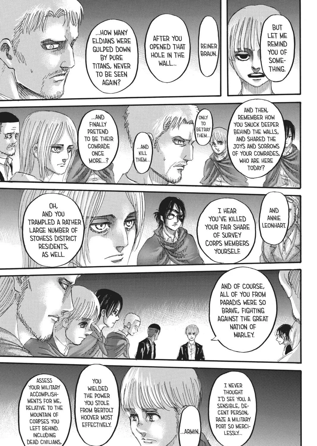 Attack on Titan Chapter 127 page 47 - 