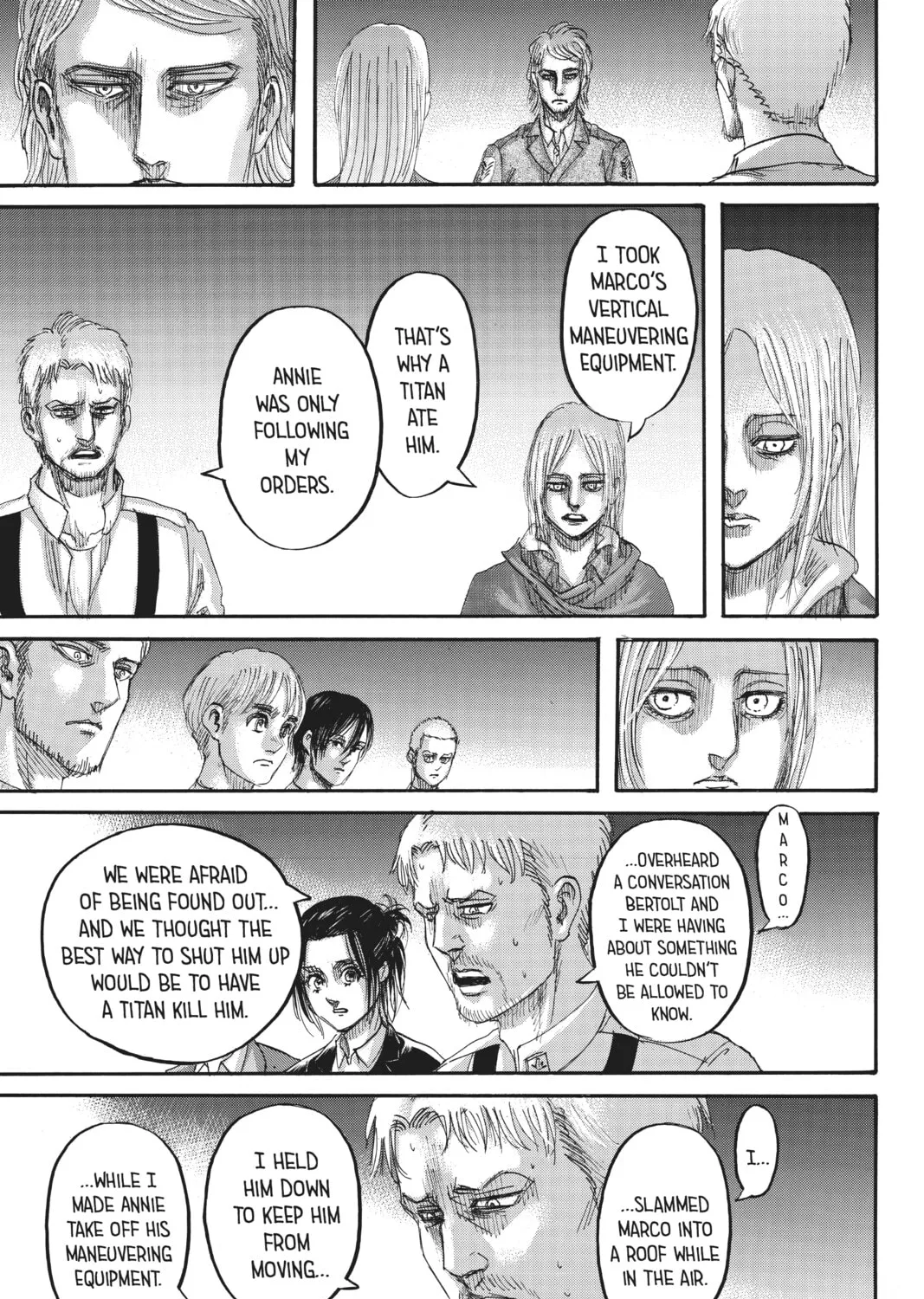 Attack on Titan Chapter 127 page 55 - 
