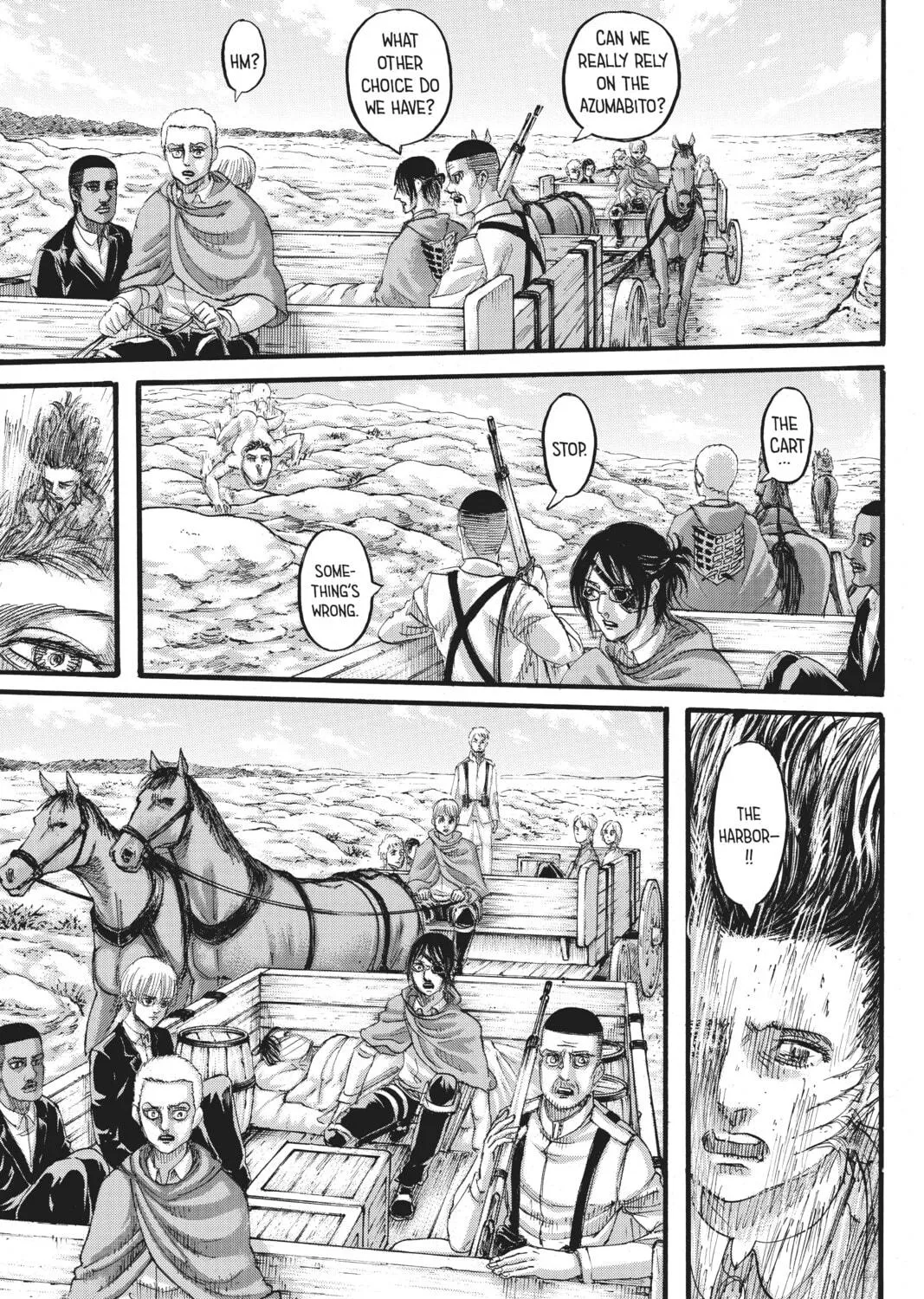 Attack on Titan Chapter 127 page 83 - 