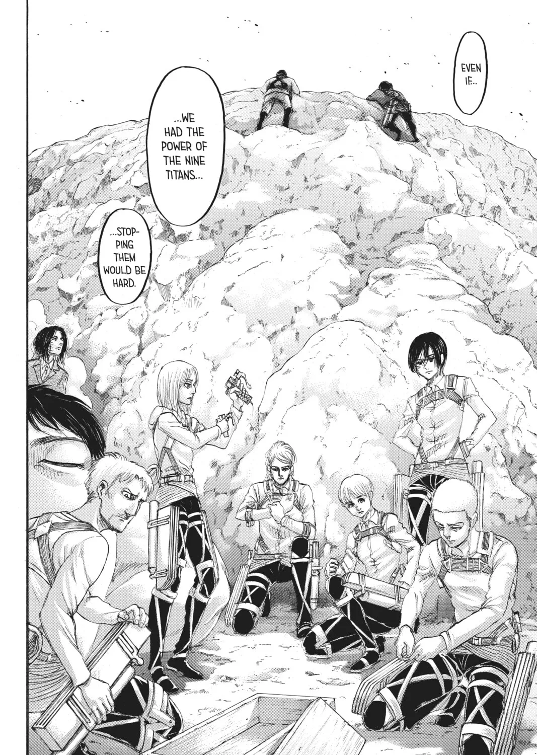 Attack on Titan Chapter 128 page 3 - 