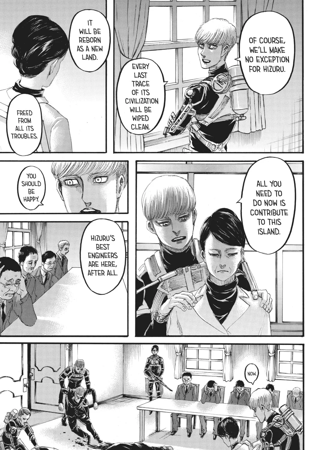 Attack on Titan Chapter 128 page 33 - 