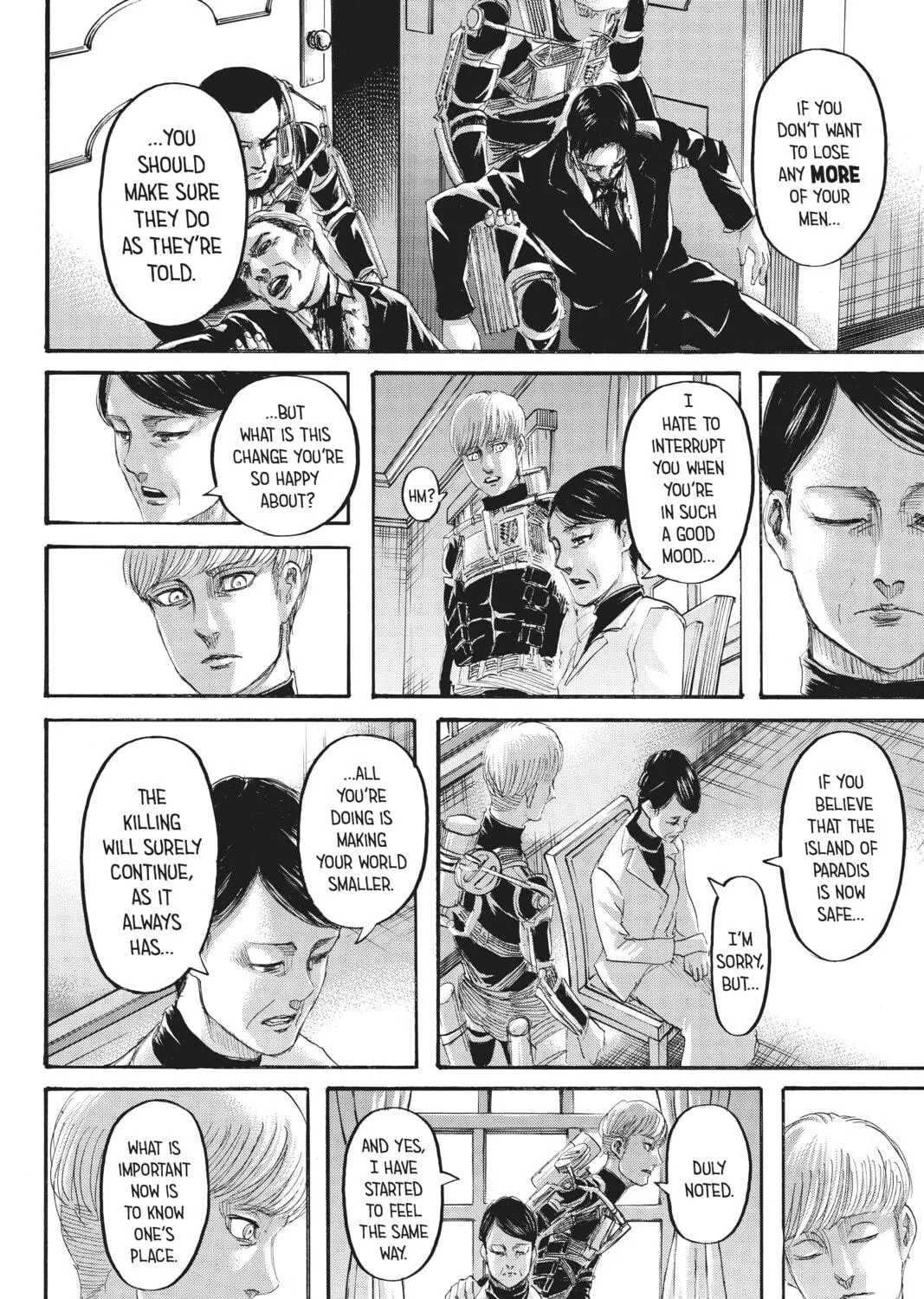 Attack on Titan Chapter 128 page 35 - 