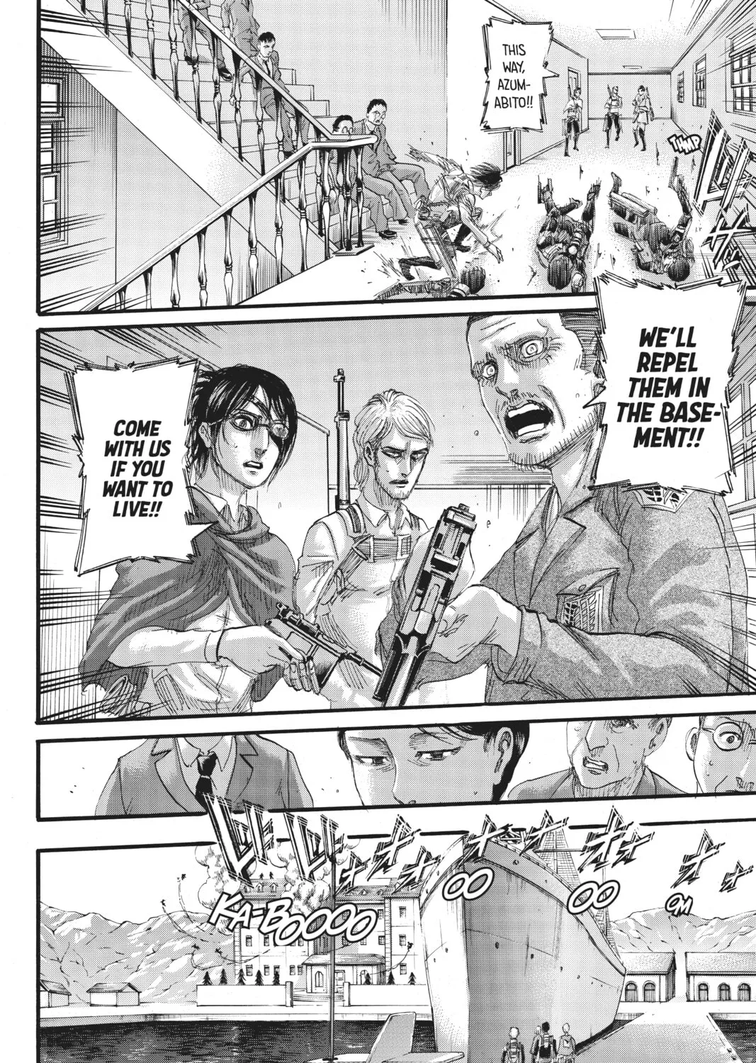 Attack on Titan Chapter 128 page 67 - 
