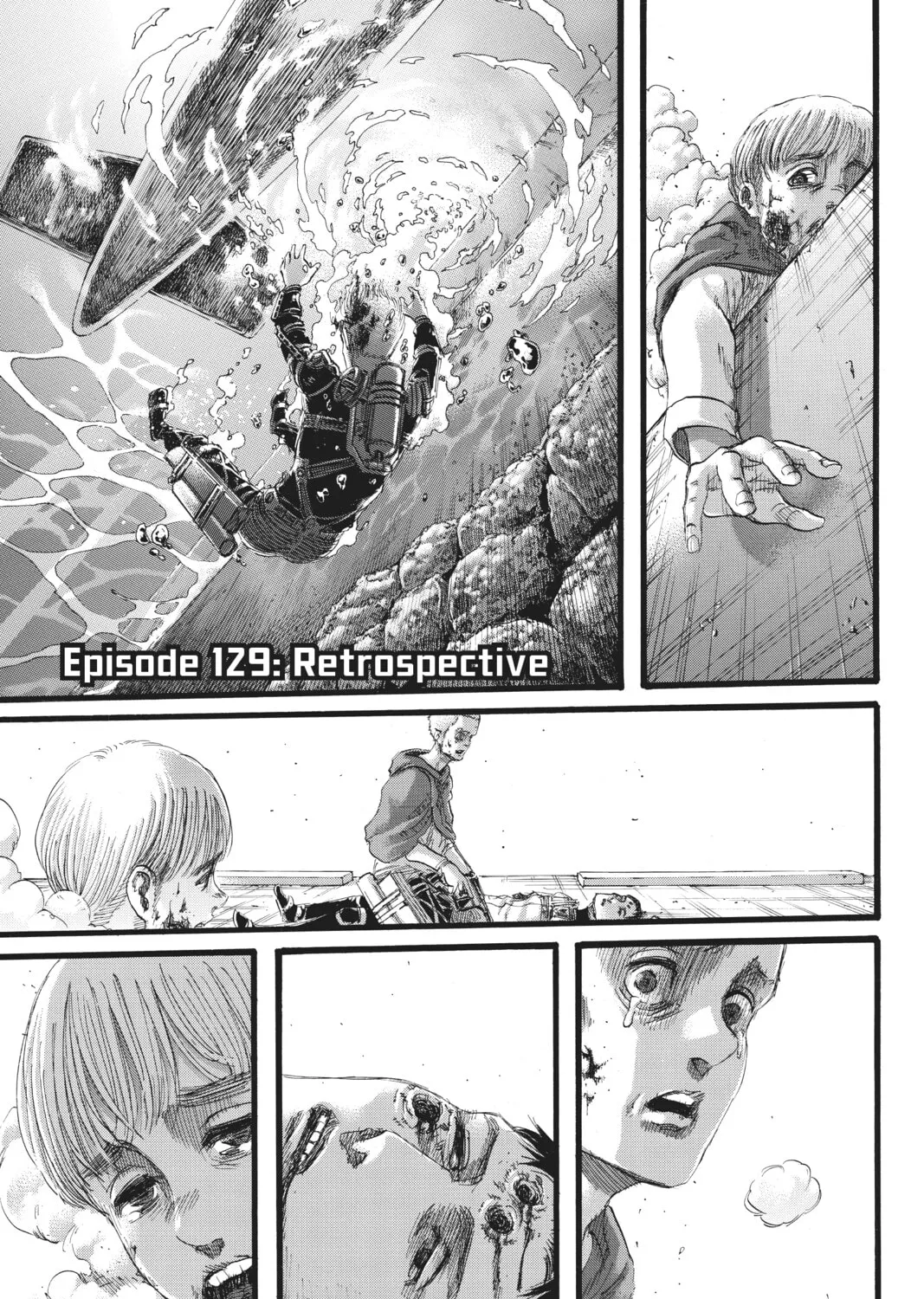 Attack on Titan Chapter 129 page 1 - 