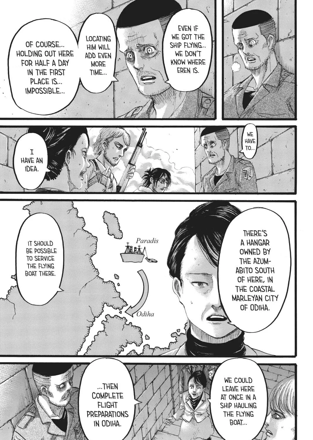 Attack on Titan Chapter 129 page 11 - 