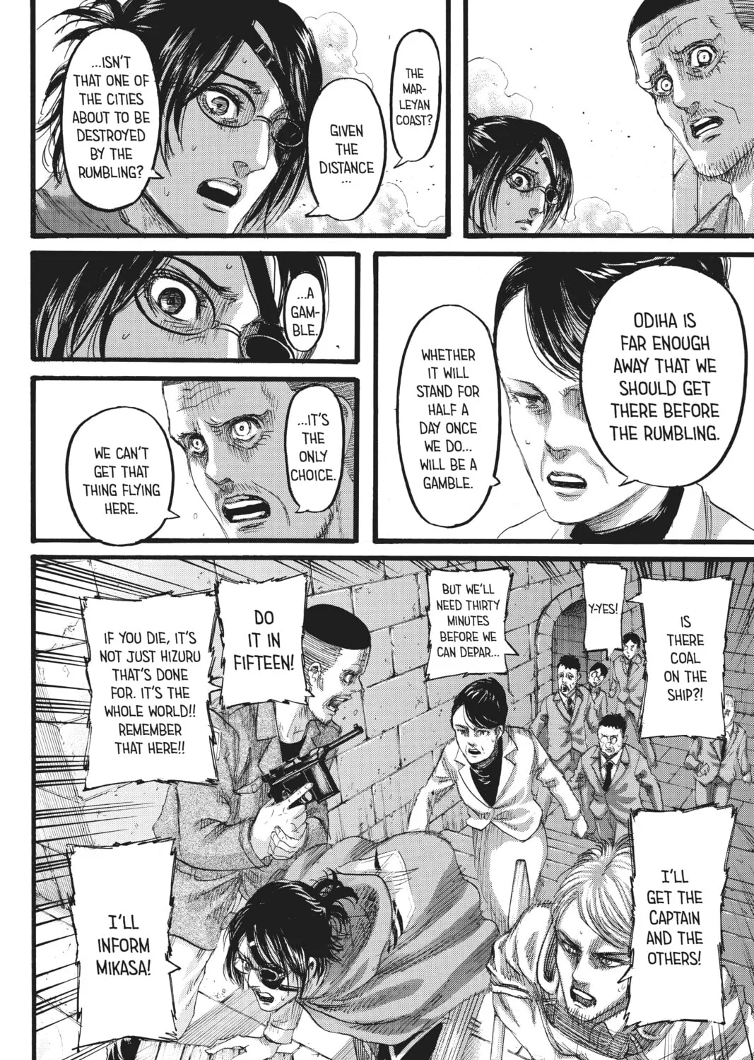 Attack on Titan Chapter 129 page 13 - 