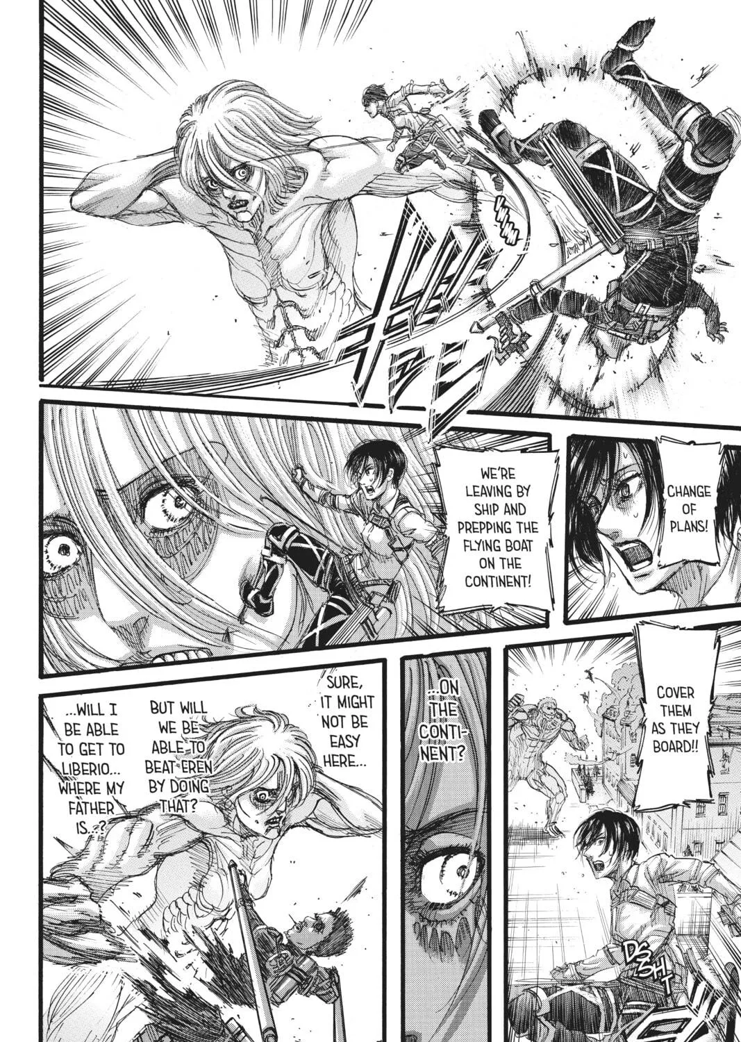 Attack on Titan Chapter 129 page 17 - 