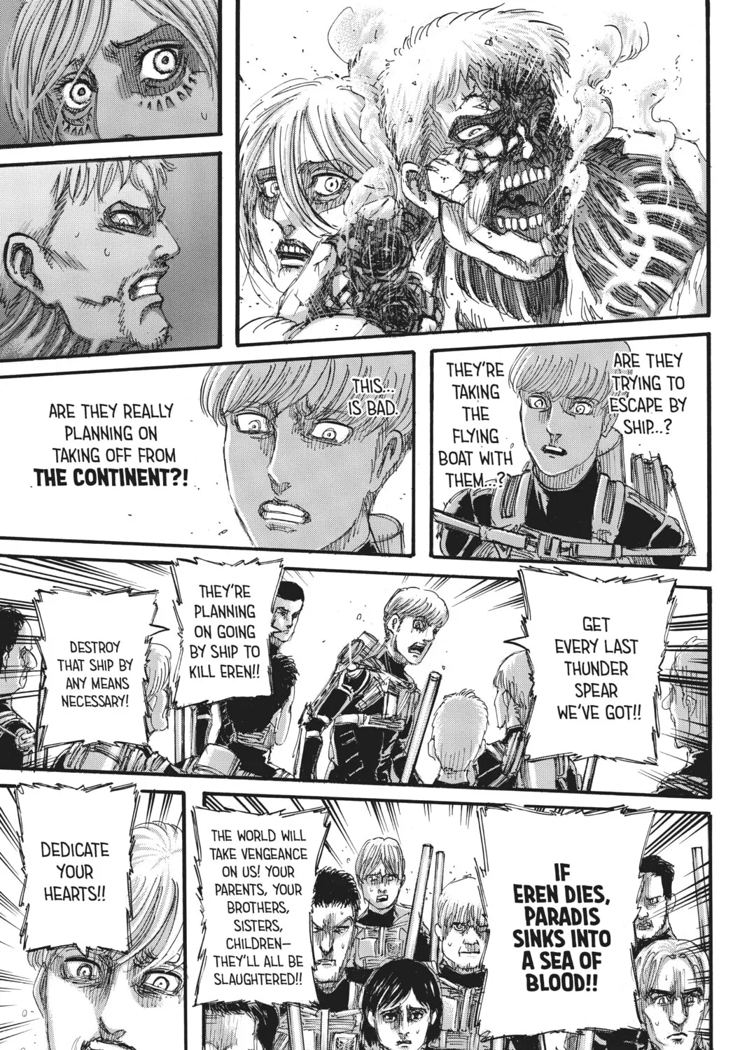 Attack on Titan Chapter 129 page 31 - 