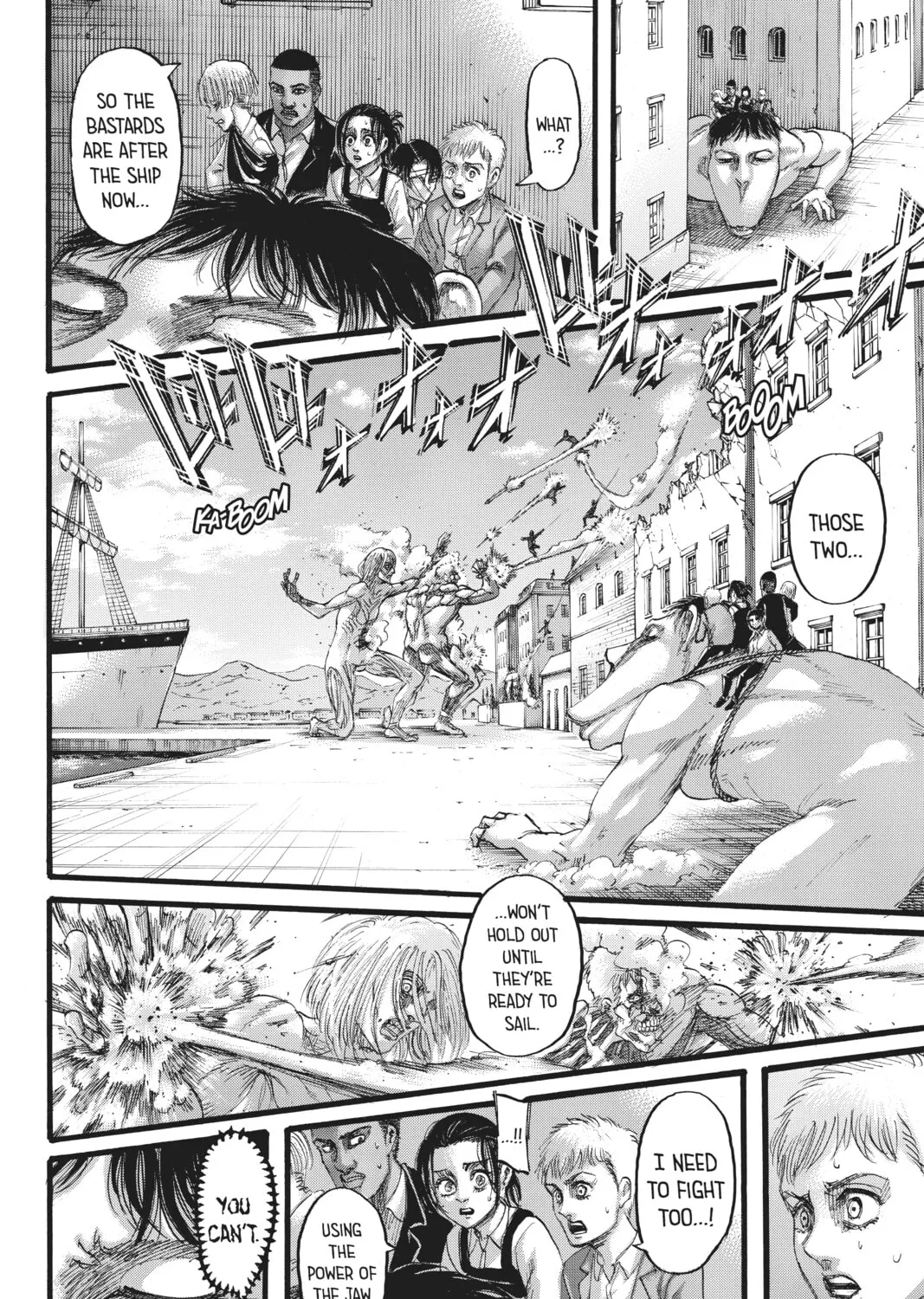 Attack on Titan Chapter 129 page 33 - 