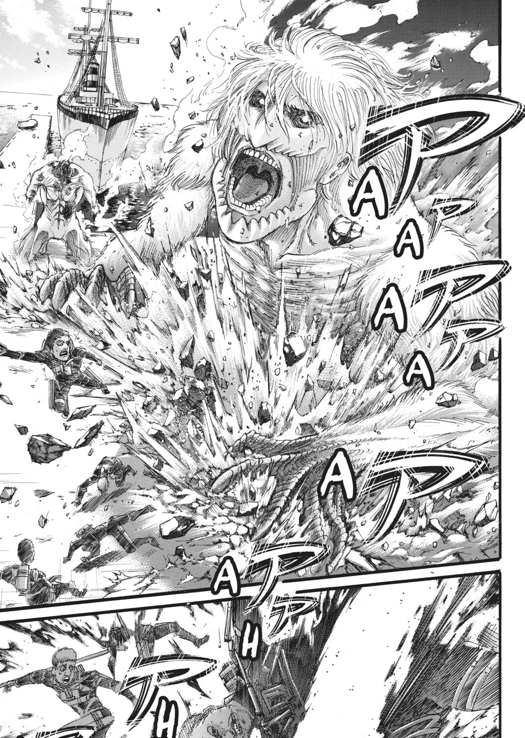 Attack on Titan Chapter 129 page 55 - 