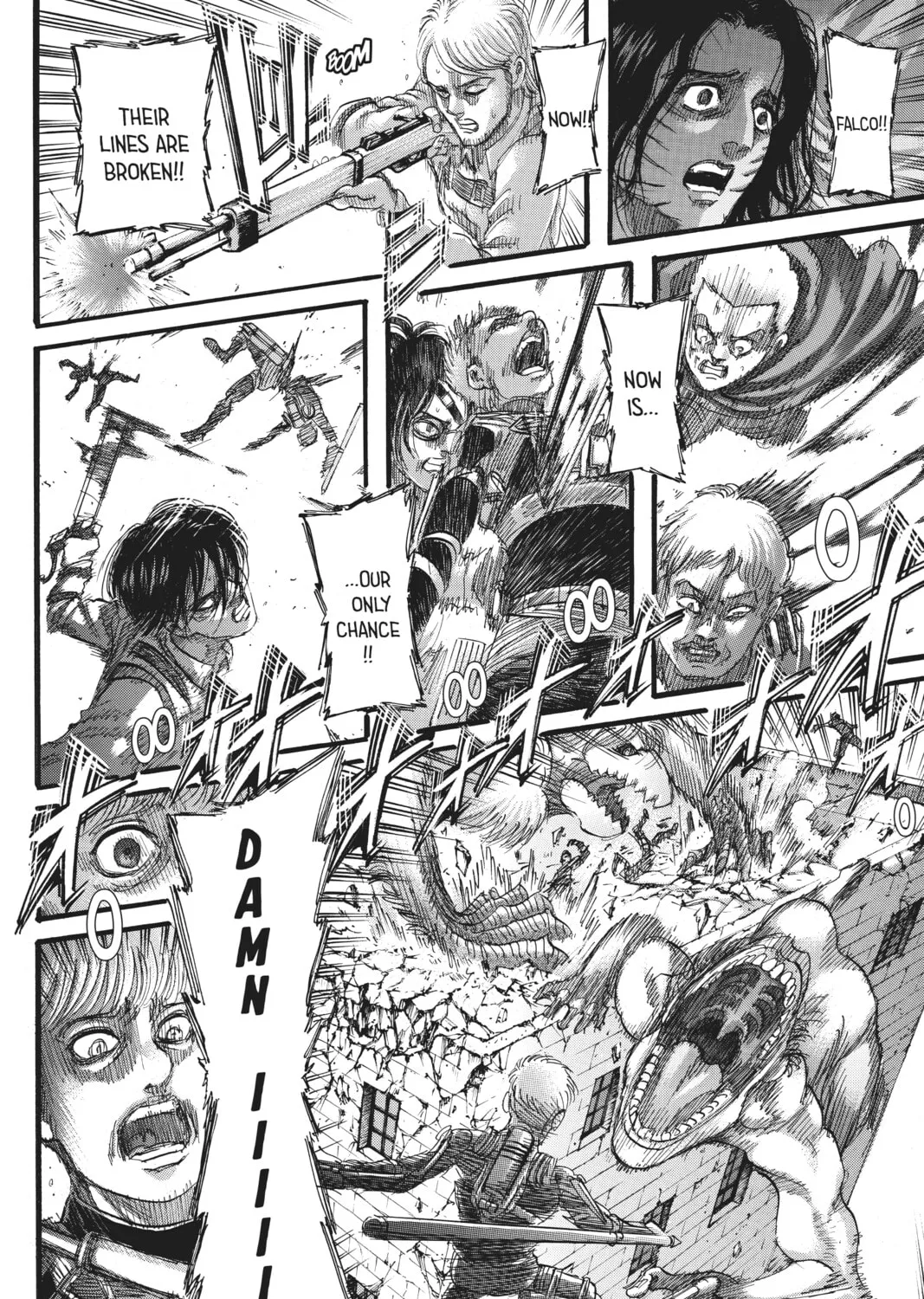 Attack on Titan Chapter 129 page 57 - 